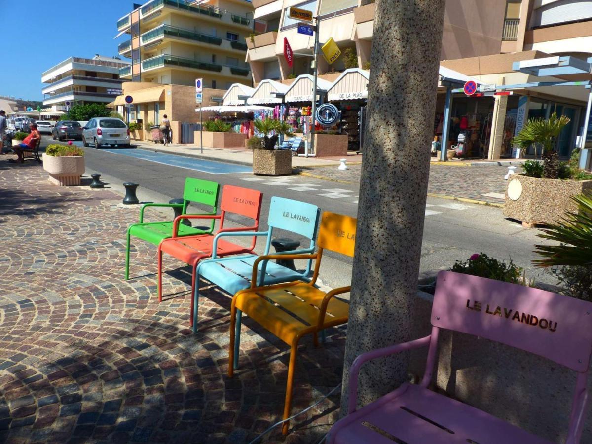 Charmant Studio Climatise Avec Balcon A 50M De La Plage - Le Lavandou Centre-Ville - Fr-1-308-110 外观 照片